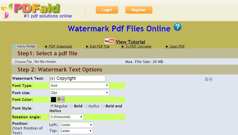 pdfelement watermark remover