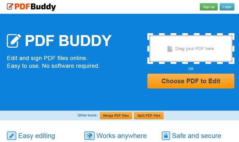 pdfbuddy online pdf form free filler