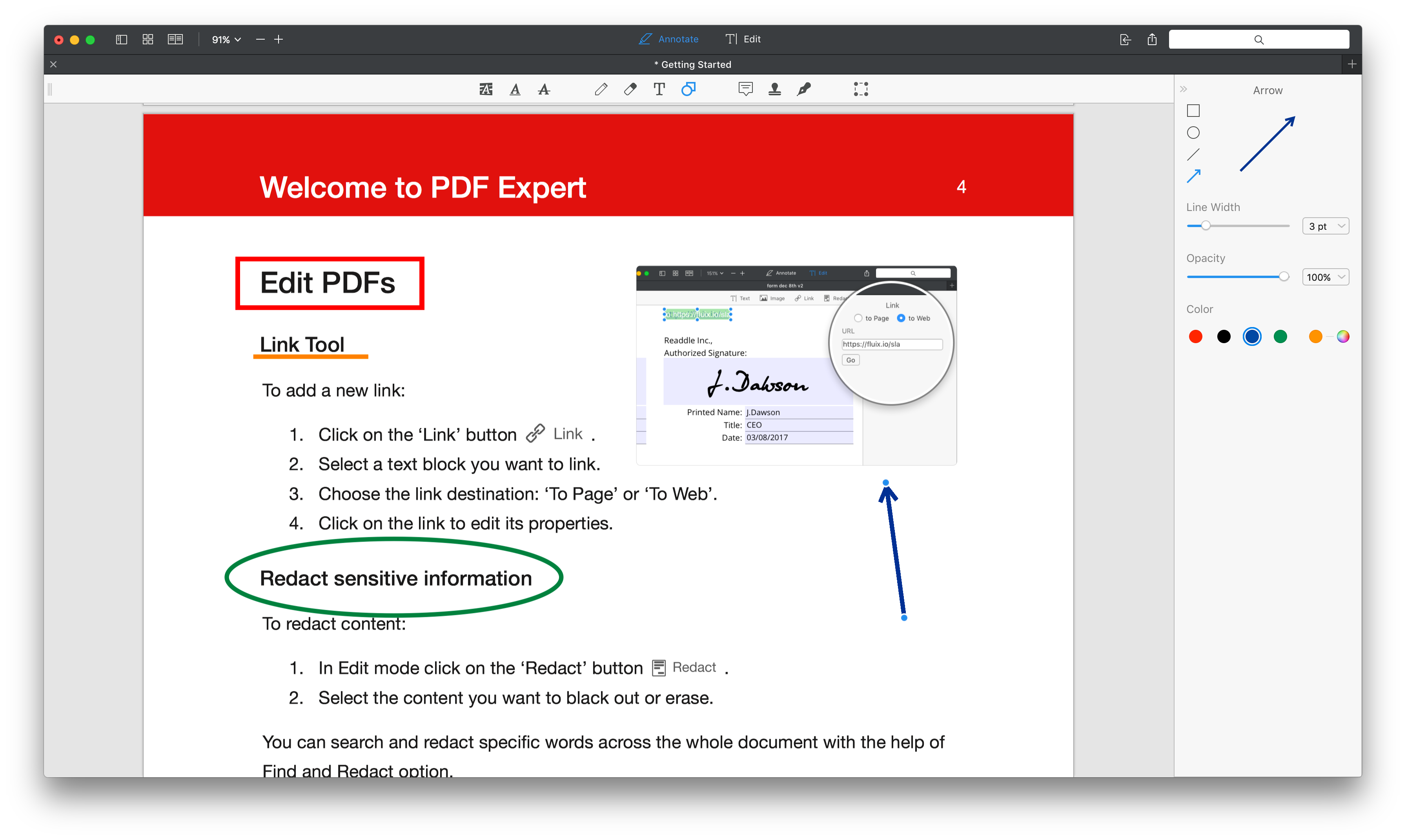 pdfexpert pdf annotation app