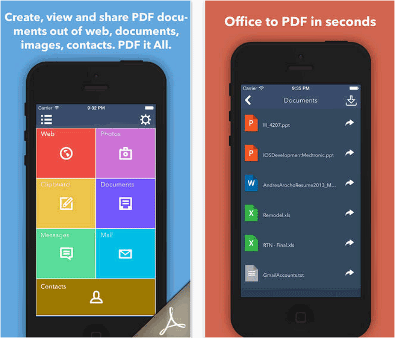 convertitori di pdf per iphone