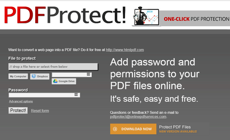 pdf lock online