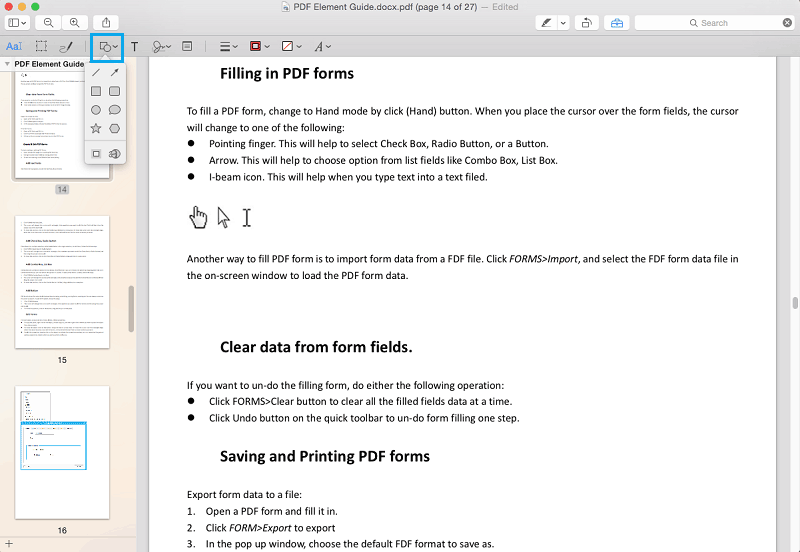 markup pdf in preview on mac