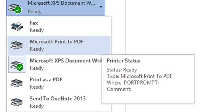 Oh jee Ouderling Helderheid How to Use Microsoft Print to PDF