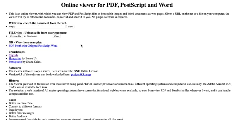 visualiser pdf en ligne