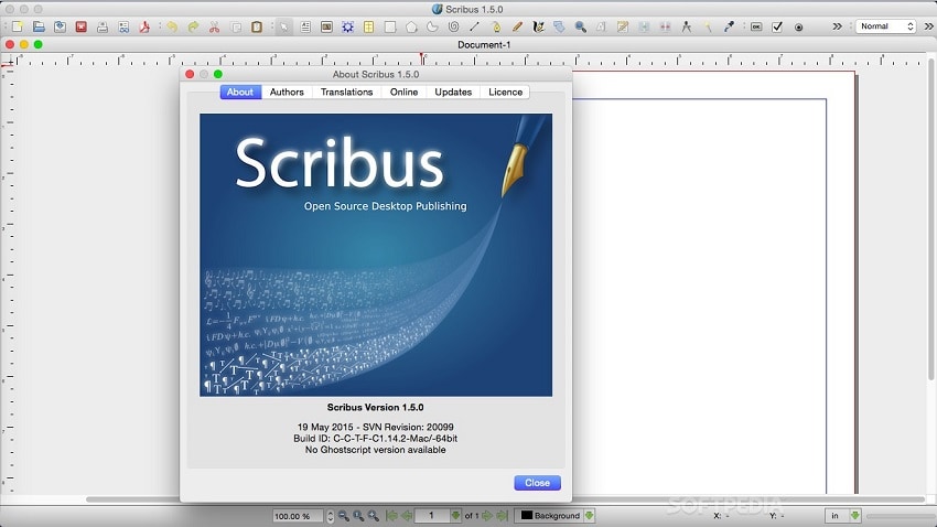 Scribus ist ein kostenloses Open Source PDF-Editor für Mac, mit dem PDFs geöffnet und bestimmte Aspekte des PDF-Dokuments sogar bearbeitet werden können.