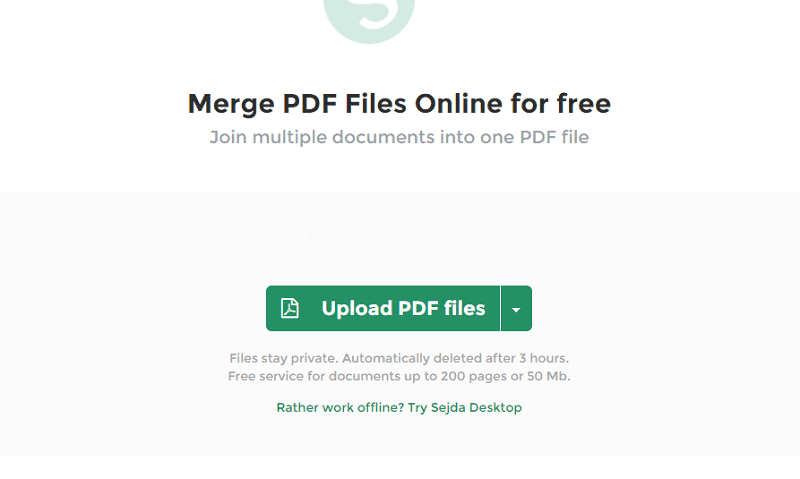 software para unir pdf online
