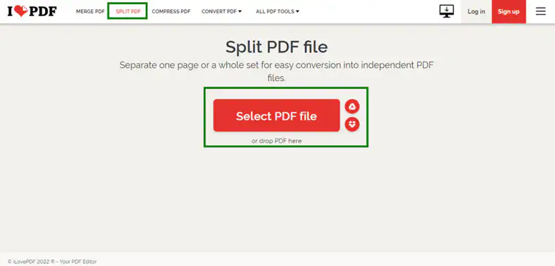 seleccionar archivo pdf