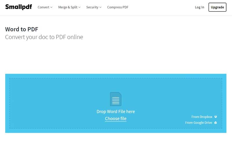 docx to pdf converter online free