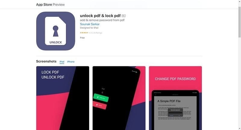 PDF Unlock App