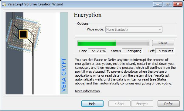 encrypting file system