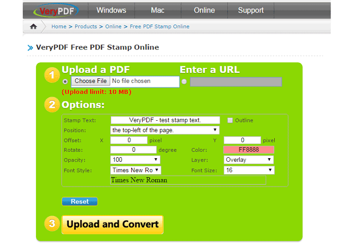 ajouter un filigrane sur pdf