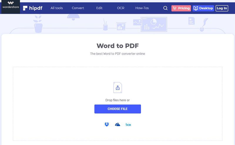 ضغط Word إلى pdf عبر الإنترنت