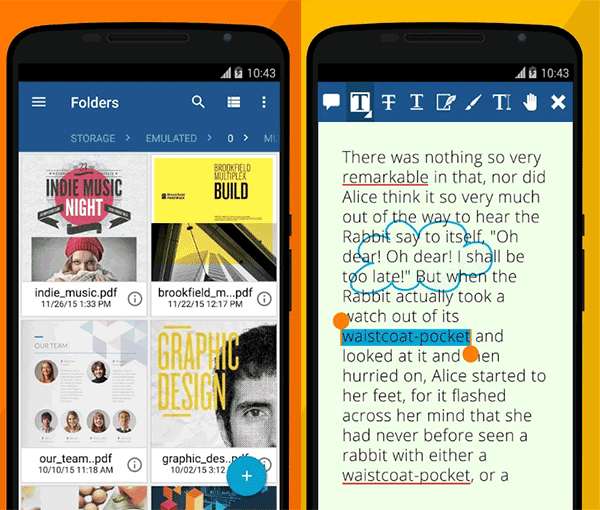 free pdf reader for android