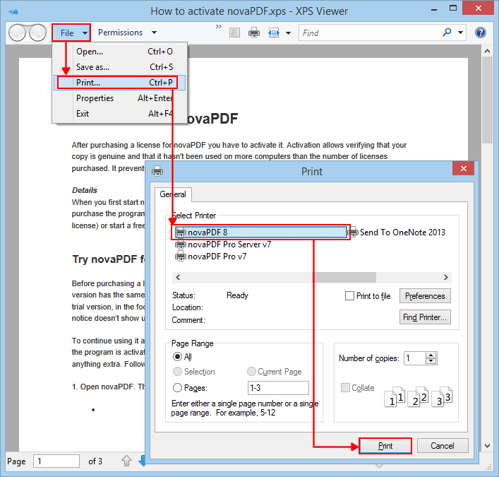 online xps to pdf conversion