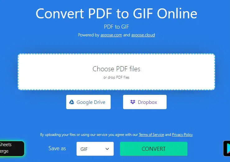 como converter pdf em gif