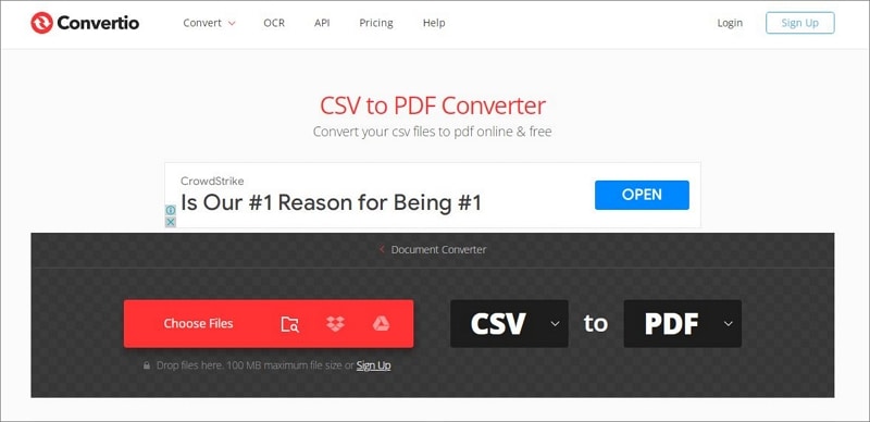 csv to pdf converter online