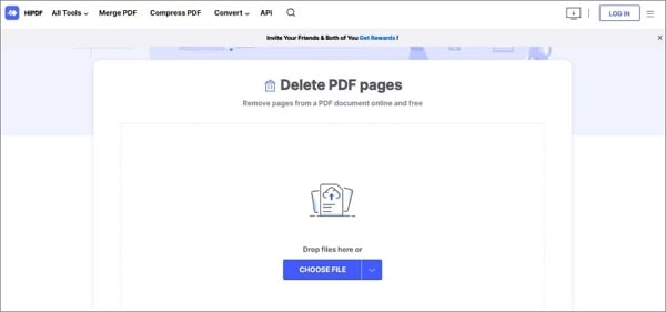 how to delete extra page in pdf online