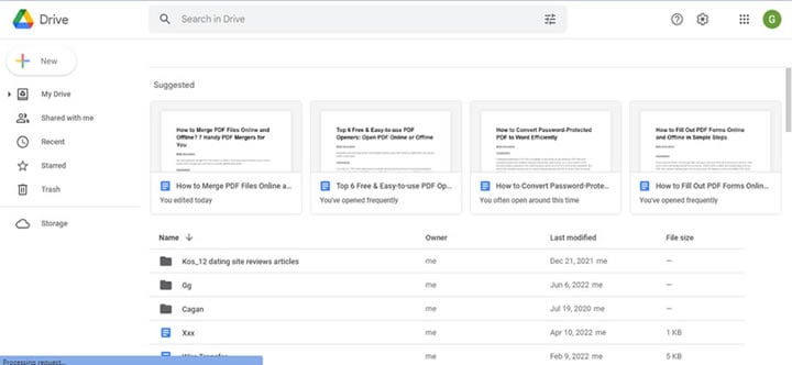 open pdf online with google drive