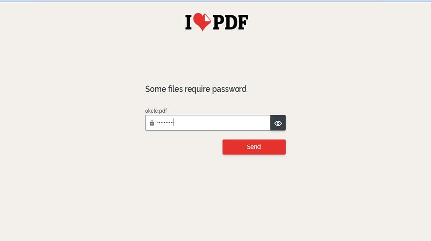 ilovepdf unlock pdf online