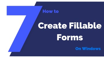 create pdf form