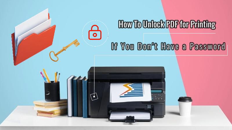 unlock pdf for printing tutorial