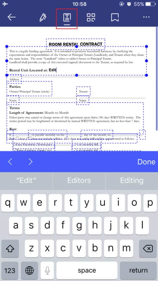 como editar documentos word no iphone