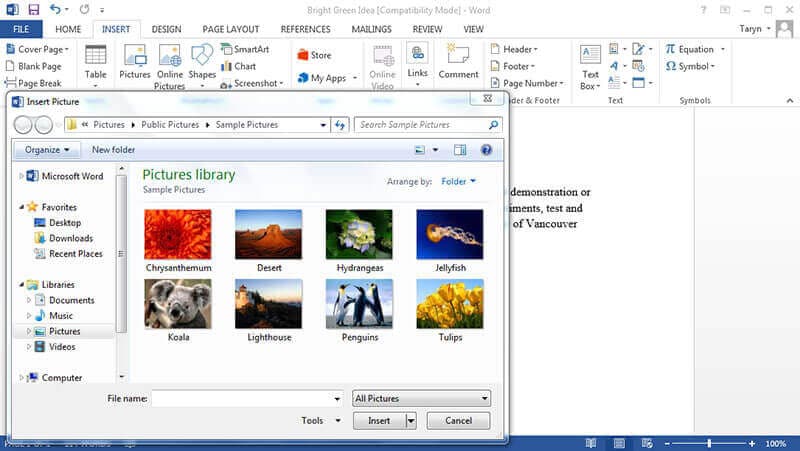 How To Put Pictures In Letters On Word Inselmane