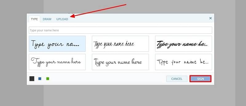 create electronic signature in word online