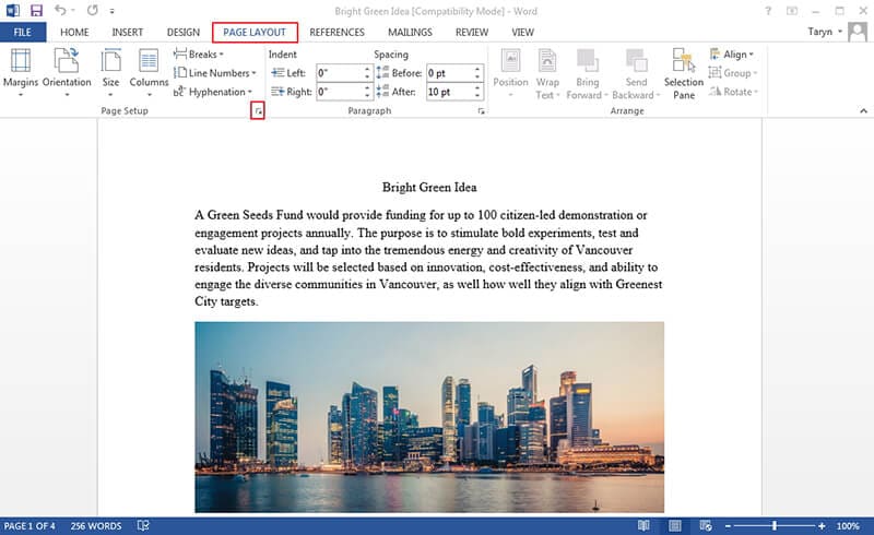 How To Rotate Page In Microsoft Word