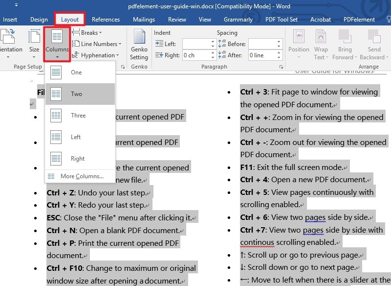 How To Split Pages In Word