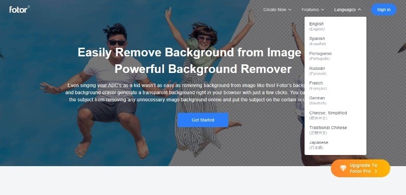 background remover