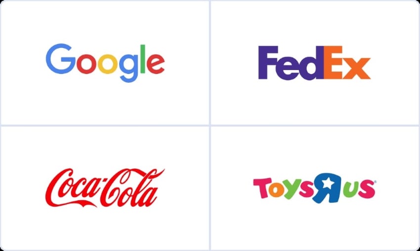 wordmark logo types