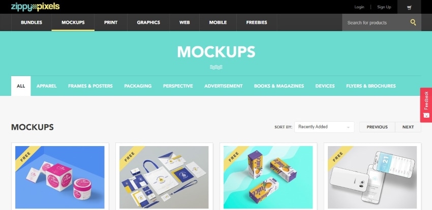 free mockup generator by zippypixels