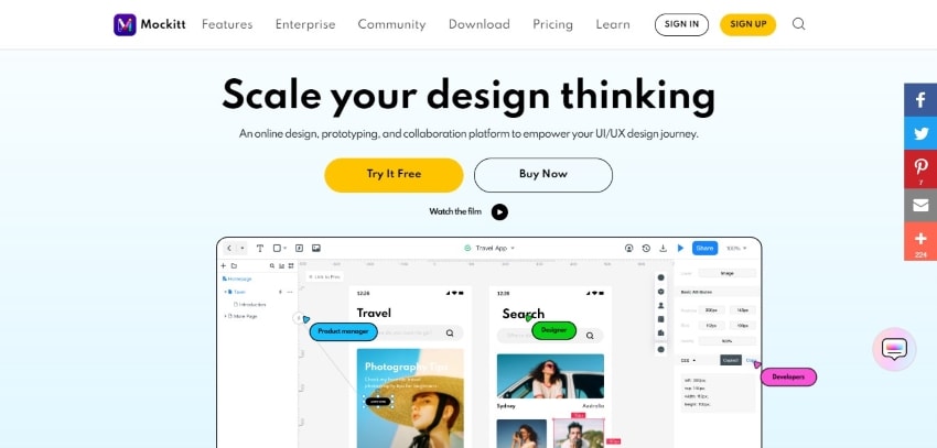 wondershare mockitt mockup creator