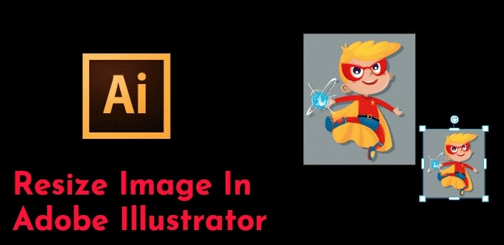 how to enlarge an image in illustrator