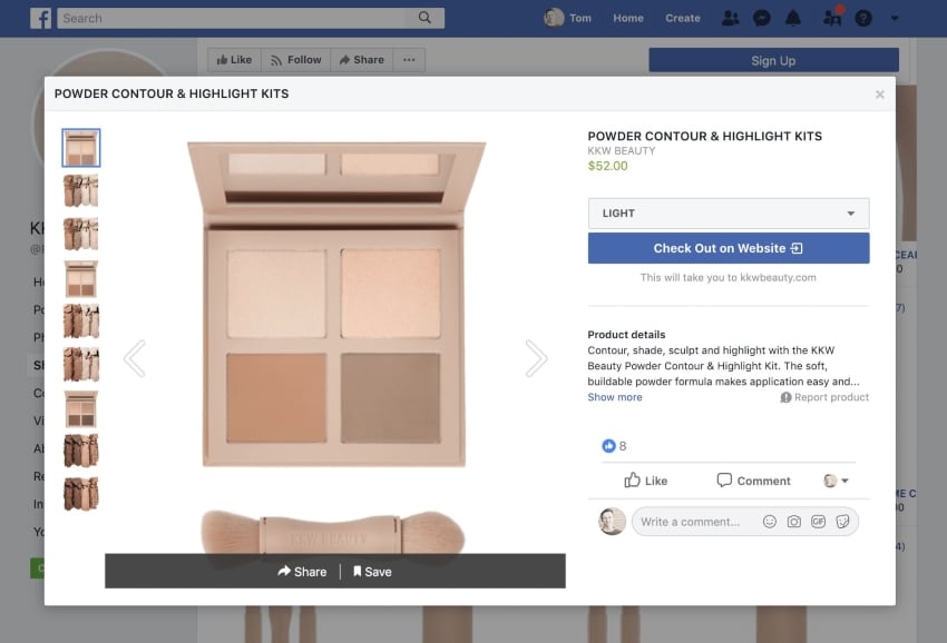 add product catalog to your facebook account