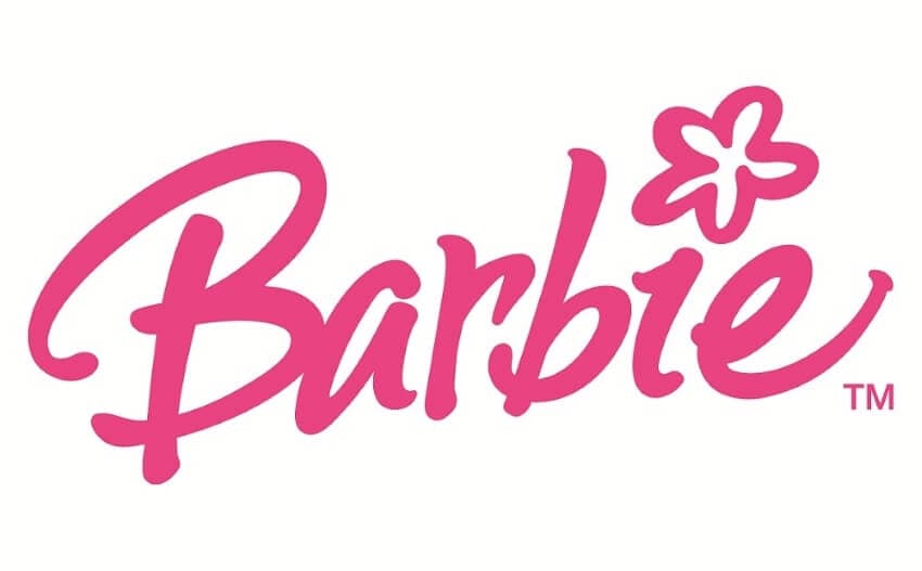 pink logo color design