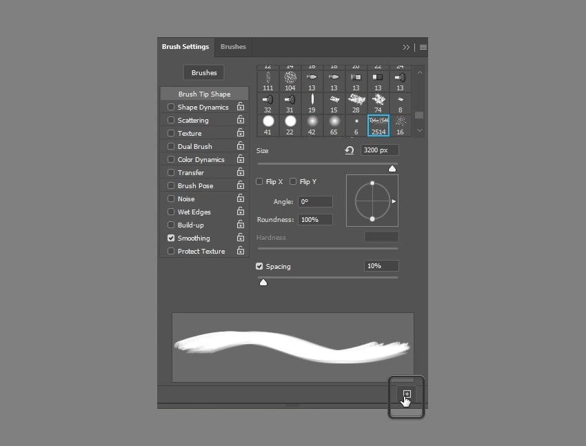 create a new brush