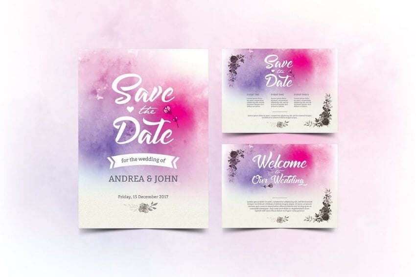 wedding invitation card outlook and display
