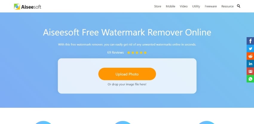 aiseesoft online watermark remover
