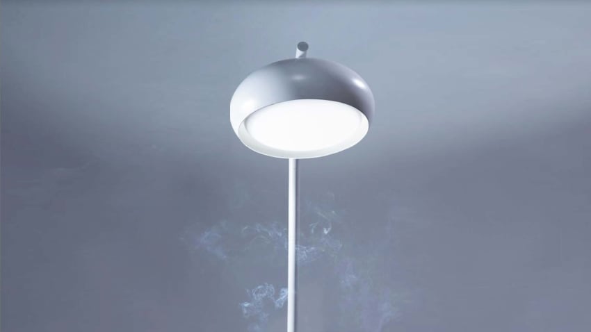airluna air purifying lamp