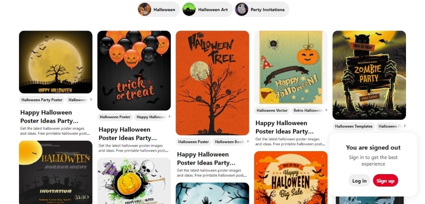 halloween poster ideas on pinterest