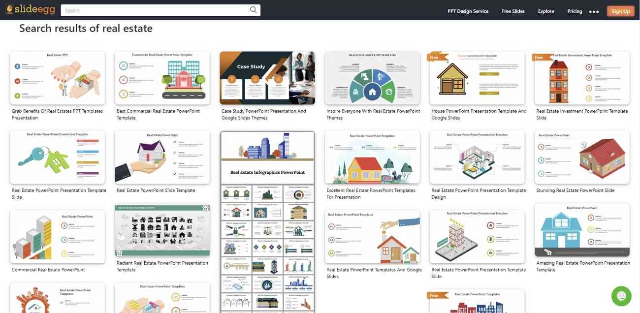 slideegg real estate ppt template