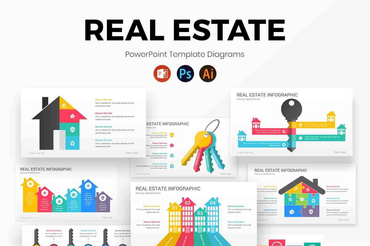 infographics in real estate ppt
