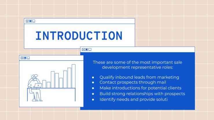 topic introduction in sales plan presentation