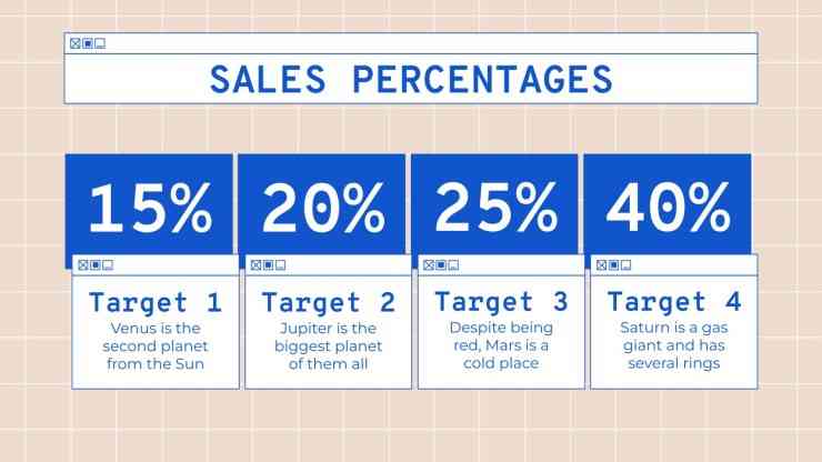 sales strategy in sales plan presentation