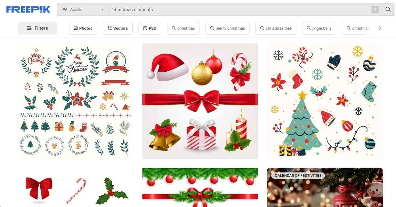 freepik christmas powerpoint elements