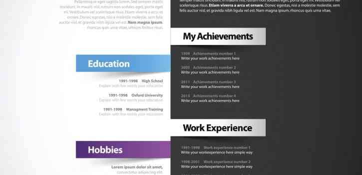 experience and education in resume