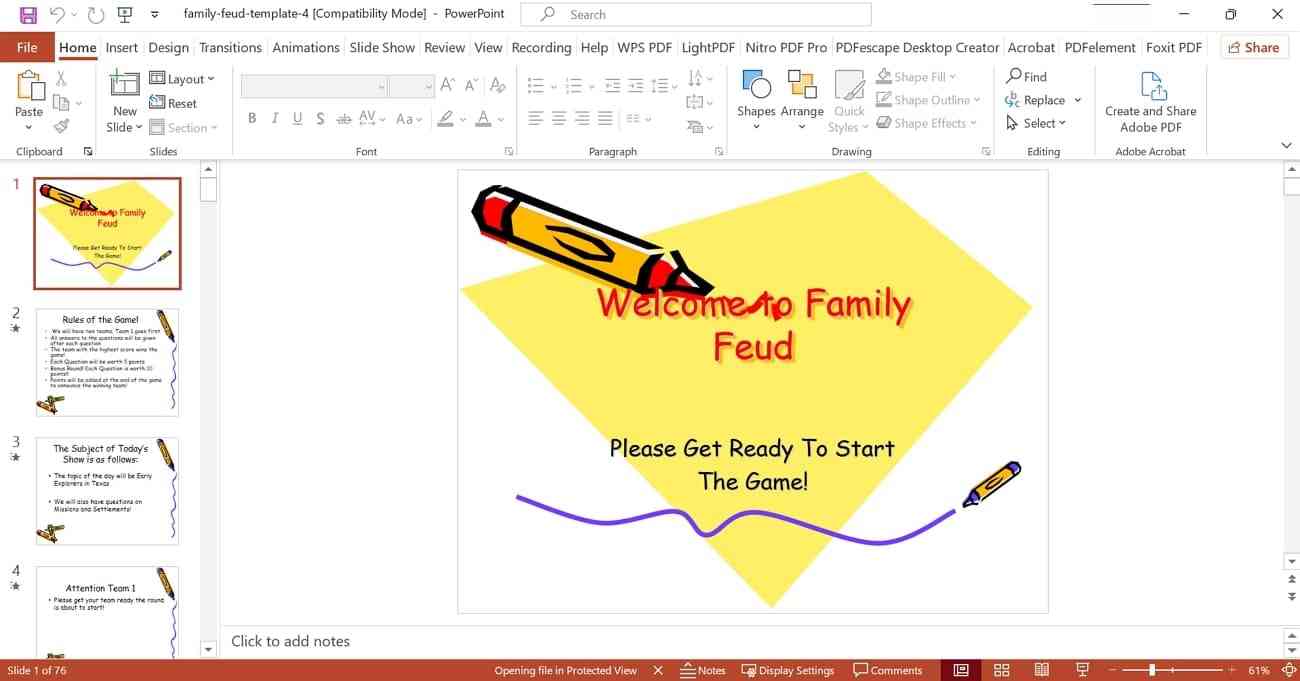 19 Great Family Feud Templates (PowerPoint, PDF & Word) ᐅ TemplateLab