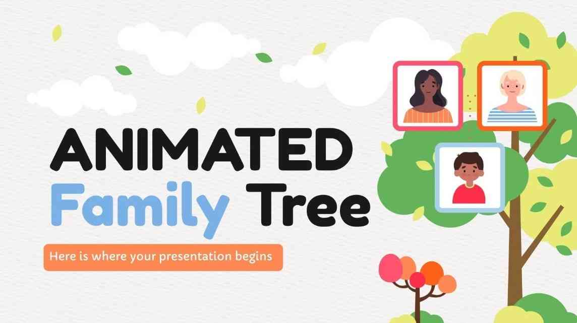 animated family tree template